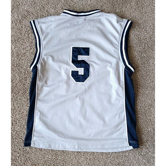 Vintage Jason Kidd New Jersey Nets #5 Jersey Men's Medium Gray - Picture 3 of 6